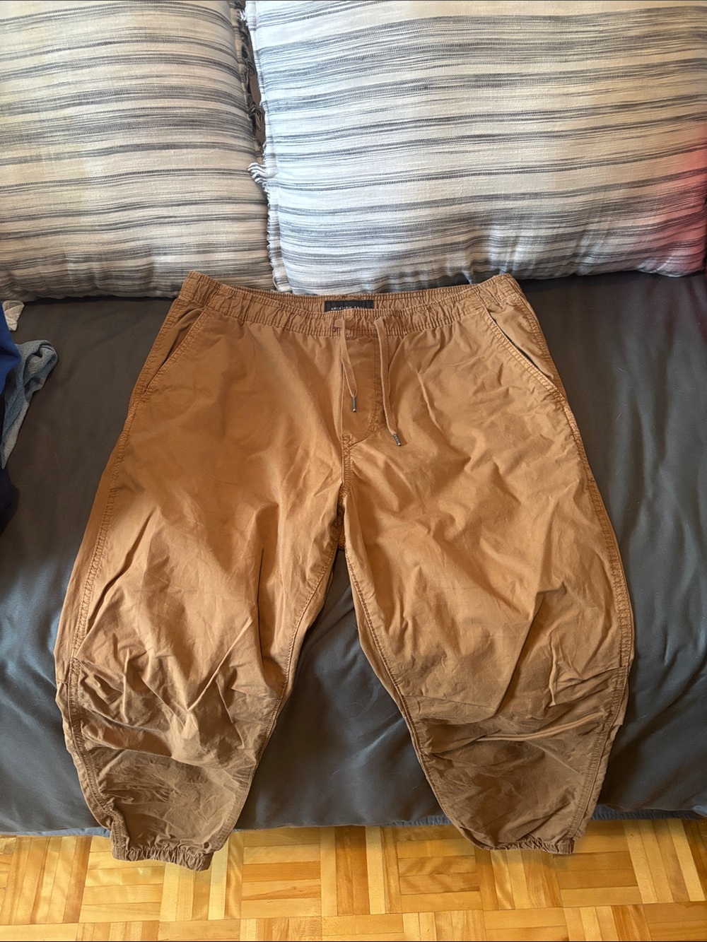 American Eagle Outfitters Men's Drawstring Joggers - Tan